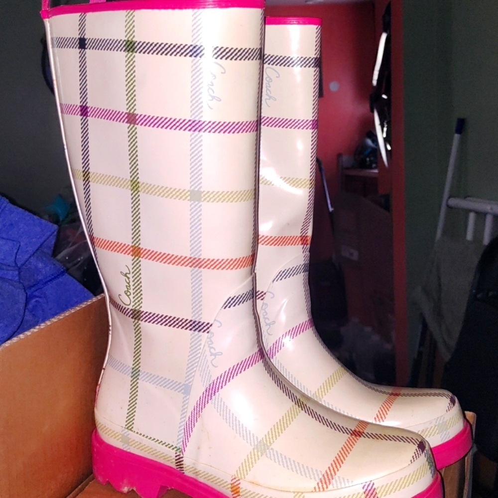 Coach Rain boots